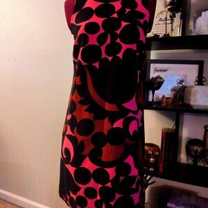 NWT Ann Taylor. Aline bold spring/summer dress. Sz 8P.  Orig rtl $149
